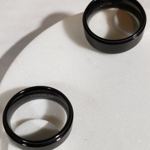 Set of Titanium Rings